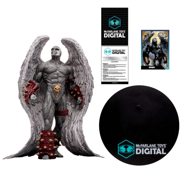 STL315742_3 SPAWN WINGS OF REDEMPTION 12IN POSED STATUE