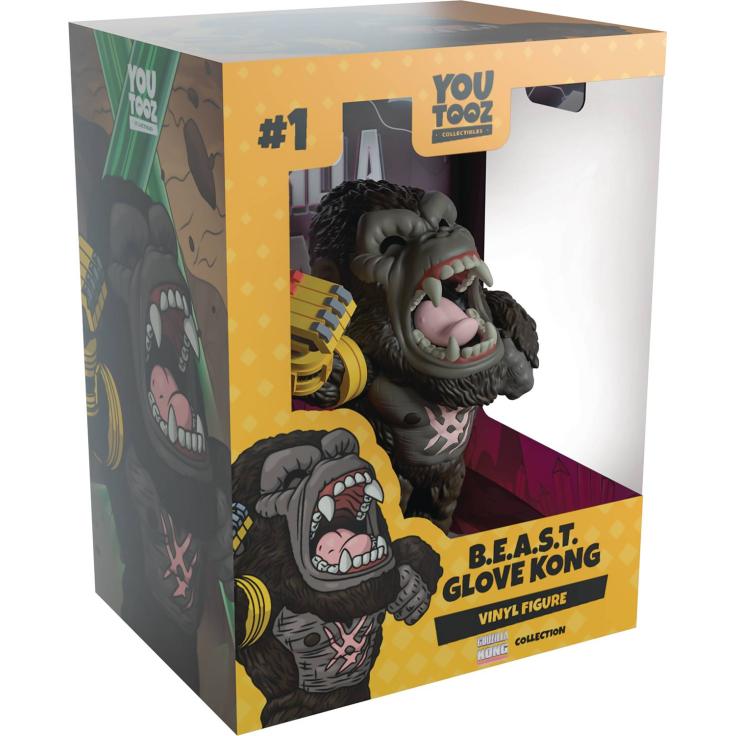 STL323249 YOUTOOZ GODZILLA X KONG BEAST GLOVE KONG VINYL FIGURE