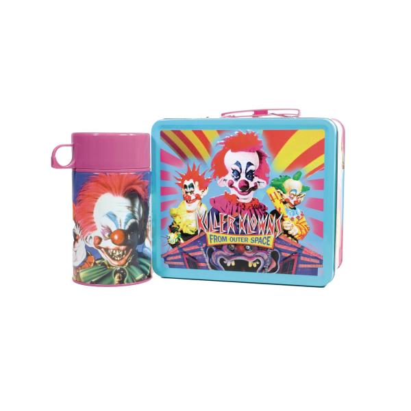 STL334827 KILLER KLOWNS FROM OUTER SPACE PX LUNCH BOX W/BEVERAGE