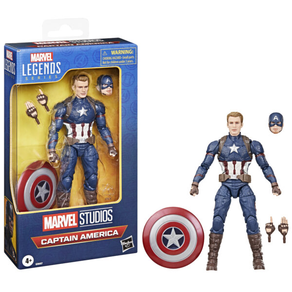 MARVEL STUDIOS LEGENDS 6IN AEG CAPTAIN AMERICA A