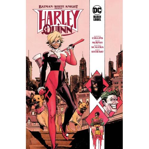0321DC107 BATMAN WHITE KNIGHT PRESENTS HARLEY QUINN HC