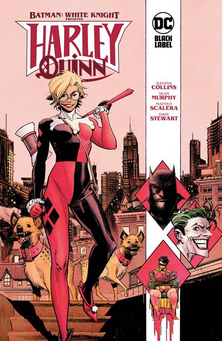 0321DC107 BATMAN WHITE KNIGHT PRESENTS HARLEY QUINN HC