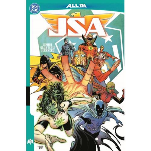 0525DC258 JSA (2024) TP VOL 01 INFINITY INC VS THE JUSTICE SOCIETY