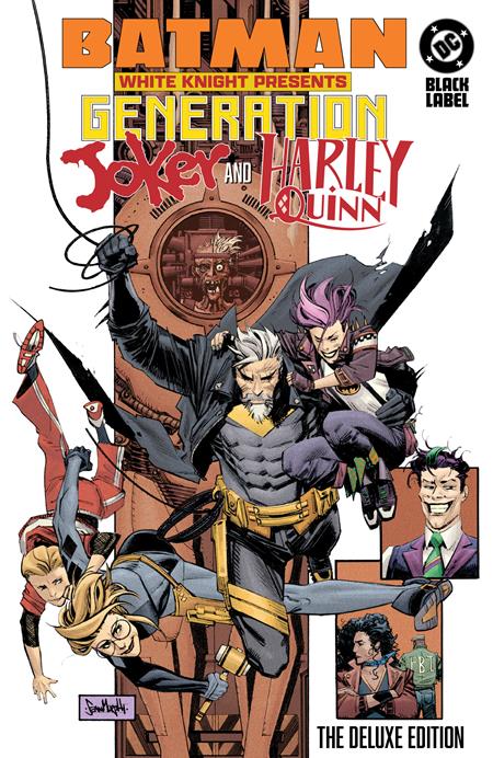 0525DC271 BATMAN WHITE KNIGHT PRESENTS HARLEY QUINN AND GENERATION JOKER THE DELUXE EDITION HC
