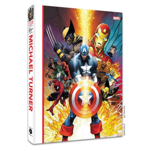 0625CP475 MARVEL ART OF MICHAEL TURNER HC VARIANT DUST JACKET EDITION