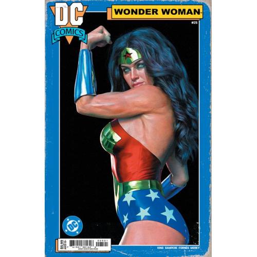 0725DC080 WONDER WOMAN #25 CVR B MARK SPEARS CARD STOCK VAR