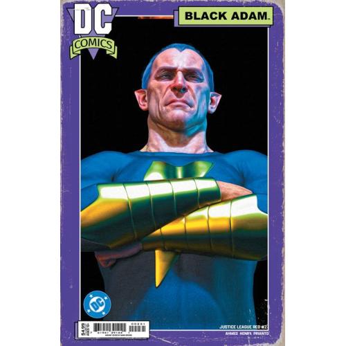 0725DC102 JUSTICE LEAGUE RED #2 (OF 6) CVR C MARK SPEARS CARD STOCK VAR