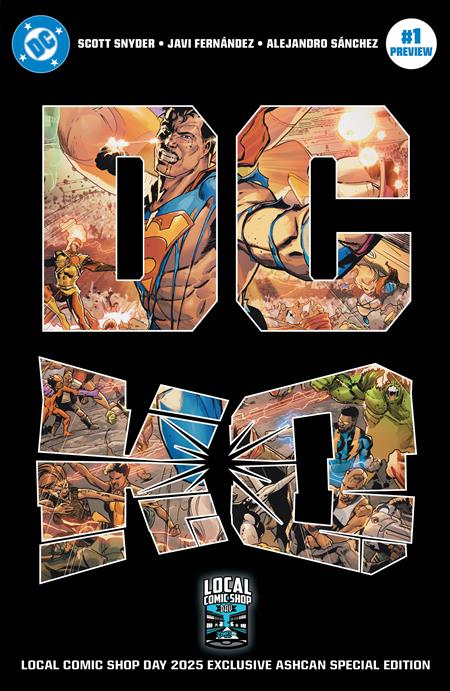 DC K.O. ASHCAN #1 2025 LCSD EXCLUSIVE CVR A JAVI FERNANDEZ