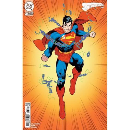 0725DC1551 SUPERMAN #30 CVR H DAN MORA CORNER BOX CARD STOCK VAR