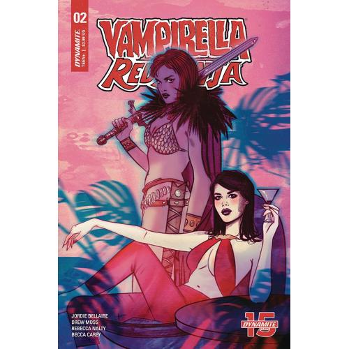 VAMPIRELLA RED SONJA #2 CVR A LOTAY