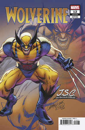 75960620841801221 WOLVERINE #12 J. SCOTT CAMPBELL JUST SPECTACULAR COLLECTION VARIANT