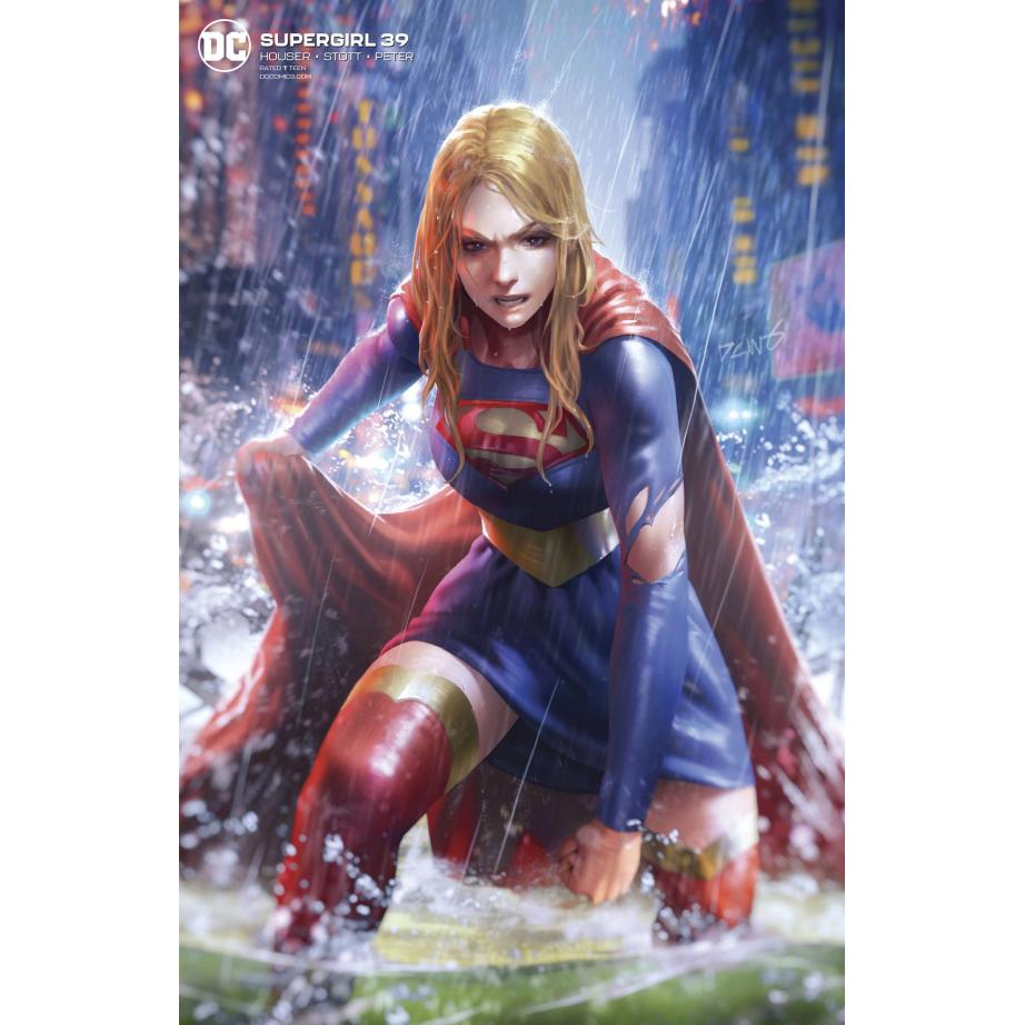 SUPERGIRL #39 CARD STOCK DERRICK CHEW VAR ED