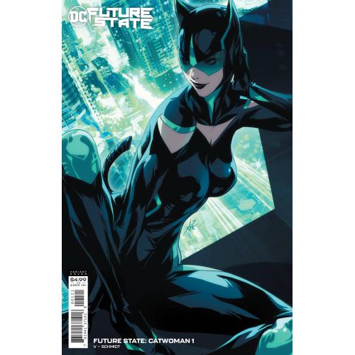 STL176330 FUTURE STATE CATWOMAN #1 CARD STOCK VAR ED
