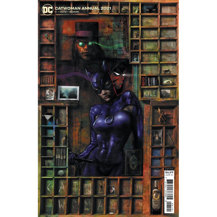 CATWOMAN 2021 ANNUAL #1 CVR B CARDSTOCK SHARP VAR