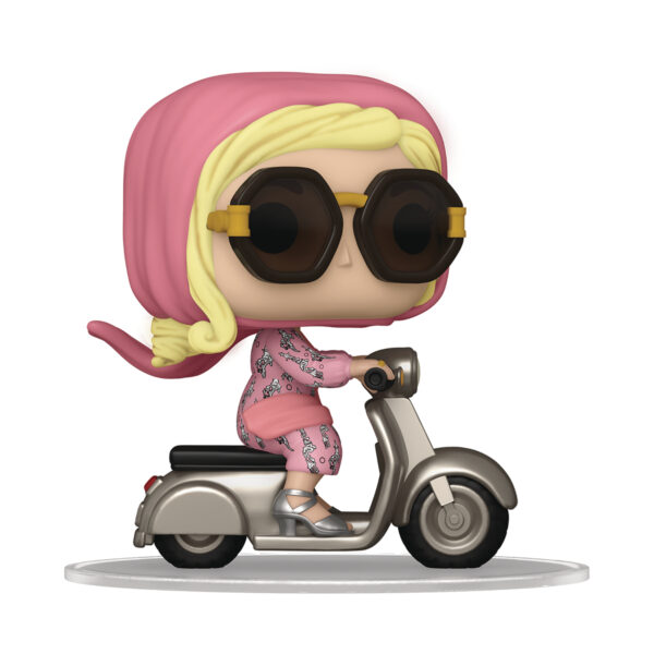 STL316329_1 FUNKO POP RIDES WHITE LOTUS TANYA ON SCOOTER VIN FIG