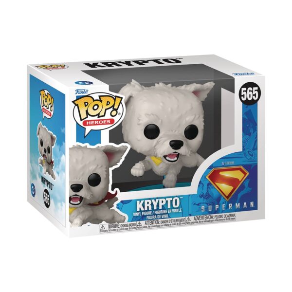 STL346460 POP DC SUPERMAN 2025 KRYPTO FIG