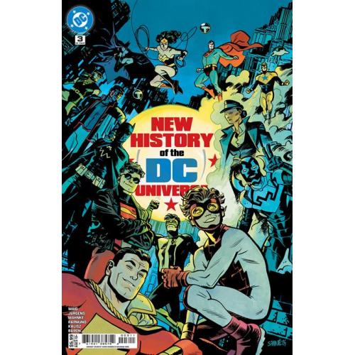 NEW HISTORY OF THE DC UNIVERSE #3 (OF 4) CVR A CHRIS SAMNEE