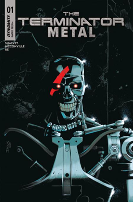 0825DE0722 TERMINATOR METAL #1 CVR A DECLAN SHALVEY