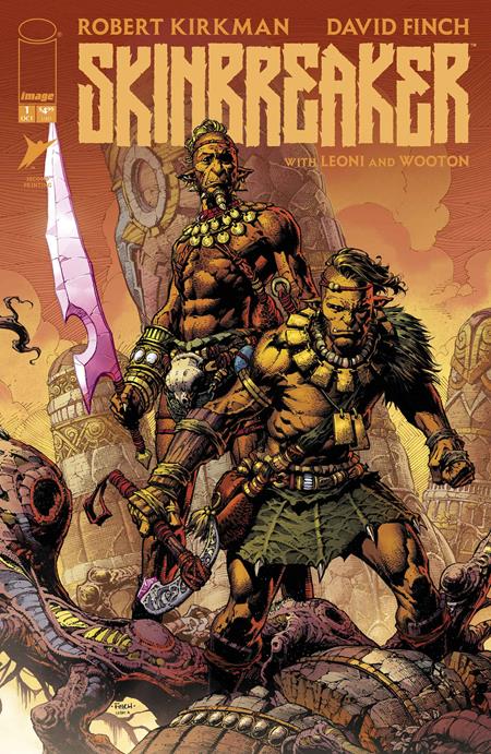 0825IM8384 SKINBREAKER #1 2ND PTG CVR A DAVID FINCH