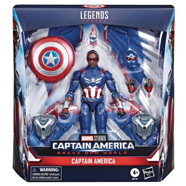 STL354278 CAPTAIN AMERICA LEGENDS 6IN BNW CAP AF