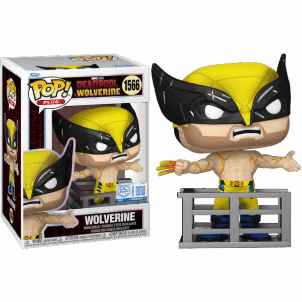 fun89327-01 POP Deadpool & Wolverine (2024) - Wolverine (Finale) Plus Vinyl Figure