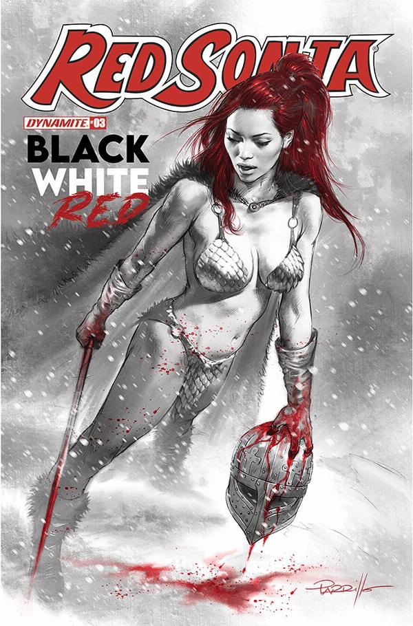 RED SONJA BLACK WHITE RED #3 CVR A PARRILLO