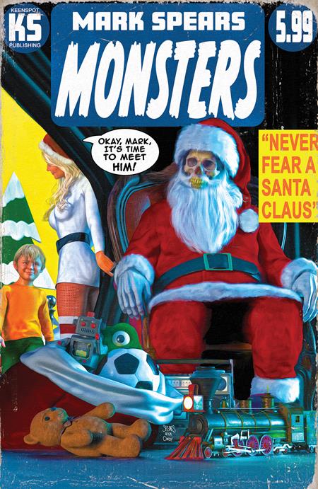 0925EX8067 MARK SPEARS MONSTERS #4 Second Printing Cvr A Mark Spears Witching Hour Homage