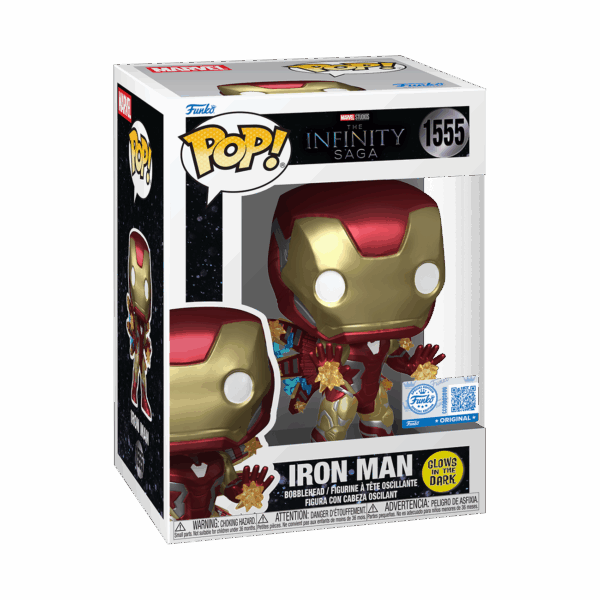 POP Marvel – Infinity Saga – Iron Man GITD