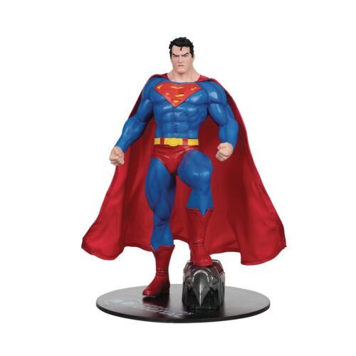 STL326807 DC DIRECT SUPERMAN BY JIM LEE 12IN POSED STATUE