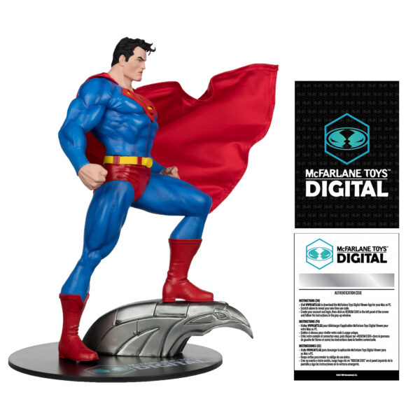 DC DIRECT SUPERMAN BY JIM LEE 12IN POSED STATUE