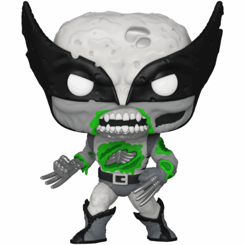 fun88261-03 POP Marvel Zombies - Zombie Wolverine Glow-in-the-Dark Vinyl Figure