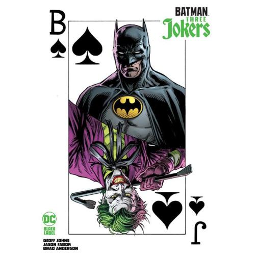 0124DC802 BATMAN THREE JOKERS HC VAR DUSTJACKET DIRECT MARKET SPECIAL EDITION