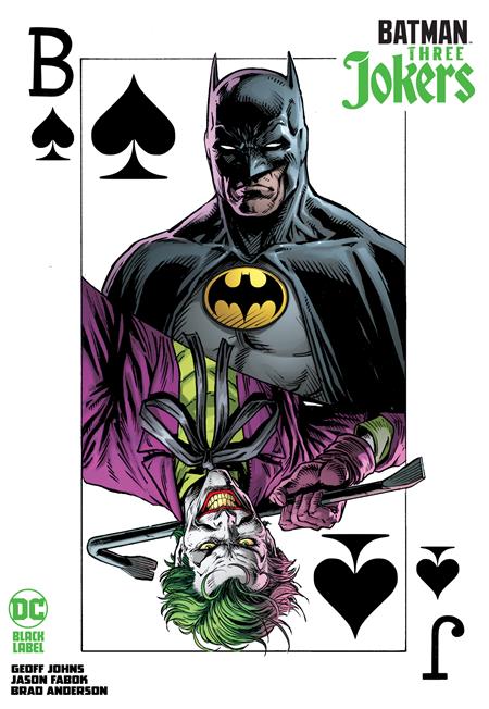 0124DC802 BATMAN THREE JOKERS HC VAR DUSTJACKET DIRECT MARKET SPECIAL EDITION