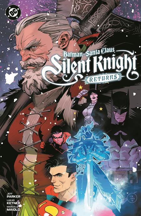 0825DC0242 BATMAN SANTA CLAUS SILENT KNIGHT RETURNS TP