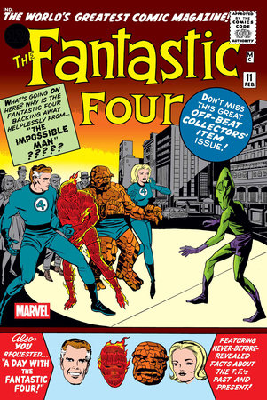 75960621076301121 FANTASTIC FOUR #11 FACSIMILE EDITION FOIL VARIANT