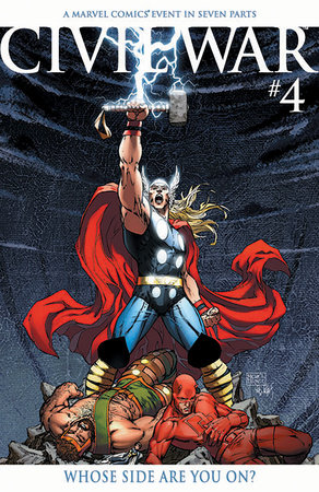 75960621265100421 CIVIL WAR #4 FACSIMILE EDITION MICHAEL TURNER FOIL VARIANT