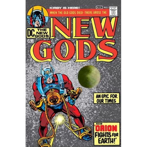 NEW GODS #1 FACSIMILE EDITION CVR B JACK KIRBY FOIL VAR
