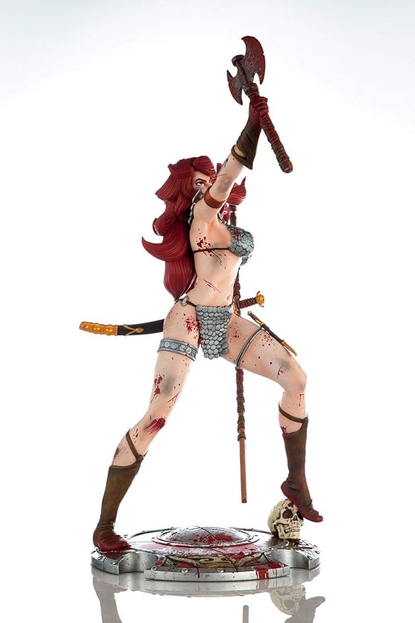 61YA7BapoAL._AC_SY879_ RED SONJA 45TH ANNIVERSARY STATUE BERZERKER
