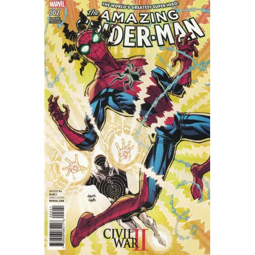 CIVIL WAR II AMAZING SPIDER-MAN #2 (OF 4) NAUCK VAR