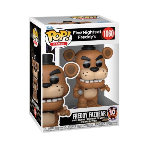 Funko Pop! Games: Five Nights at Freddys – Freddy Fazbear (10th Anniversary)