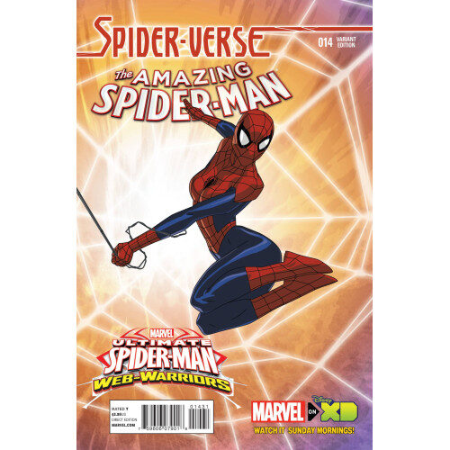 AMAZING SPIDER-MAN #14 WAMESTER MARVEL ANIMATION SV VAR