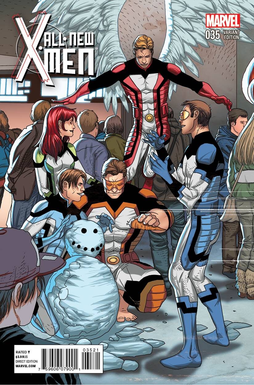 ALL NEW X-MEN #35 LARROCA WELCOME HOME VAR MARVEL COMICS