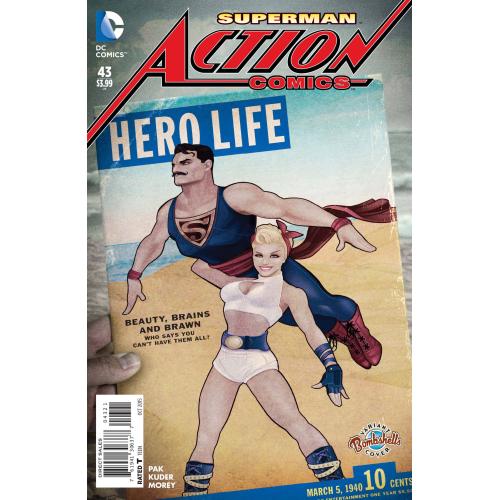 ACTION COMICS #43 BOMBSHELLS VAR ED