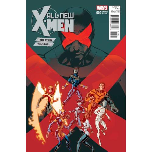 ALL NEW X-MEN #4 BAGLEY STORY THUS FAR VAR