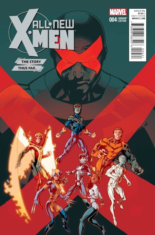 STK697159 ALL NEW X-MEN #4 BAGLEY STORY THUS FAR VAR