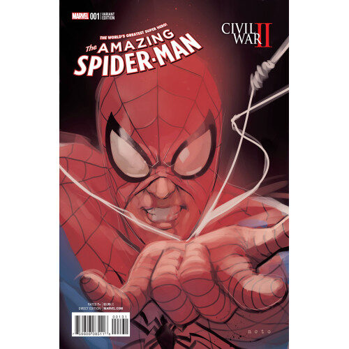 CIVIL WAR II AMAZING SPIDER-MAN #1 (OF 4) PETER PARKER VAR
