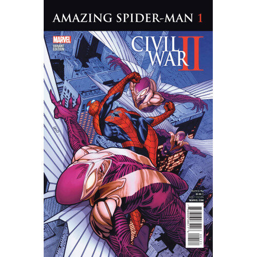 CIVIL WAR II AMAZING SPIDER-MAN #1 (OF 4) LAND VAR