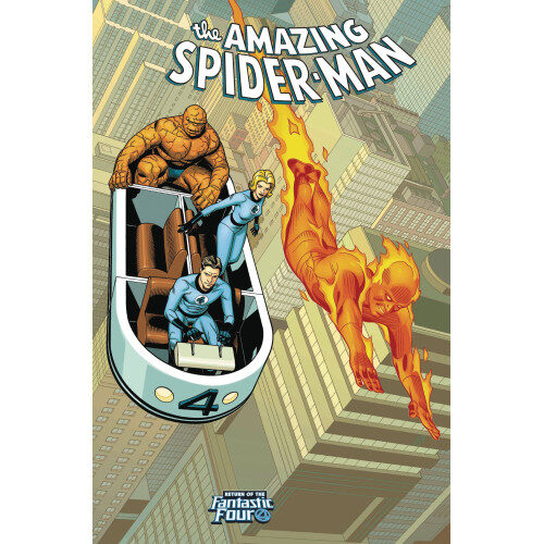 AMAZING SPIDER-MAN #4 SPROUSE RETURN OF FANTASTIC FOUR VAR