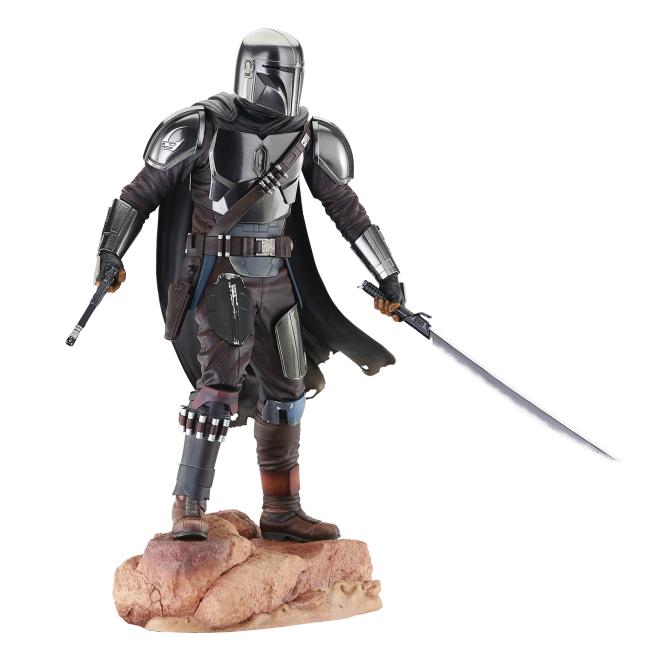 STL296919_1 STAR WARS MILESTONES DIN DJARIN SEASON 3 STATUE