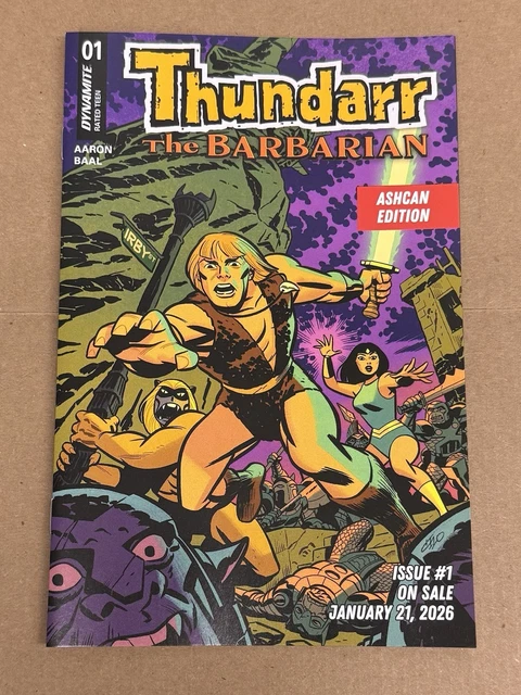 THUNDARR THE BARBARIAN ( ASHCAN )